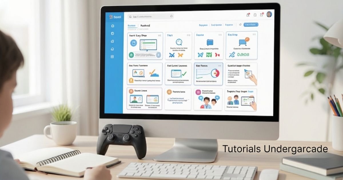 Tutorials Undergarcade: Digital Learning for Everyday Users