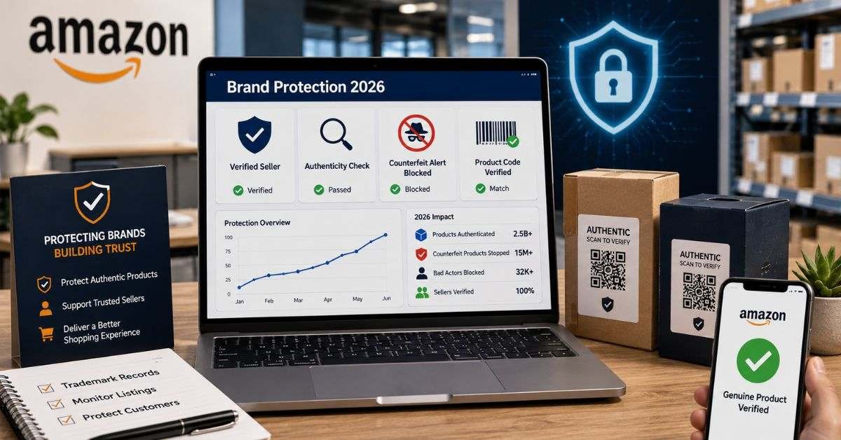 Amazon: Brand Protection & Safer Sales, Stronger Trust 
