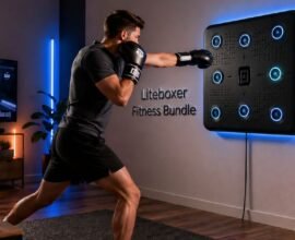 Liteboxer Fitness Bundle: Fun Boxing Fitness at Home