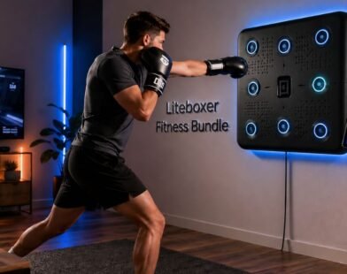 Liteboxer Fitness Bundle: Fun Boxing Fitness at Home