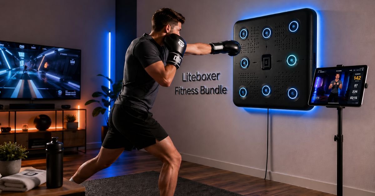 Liteboxer Fitness Bundle: Fun Boxing Fitness at Home