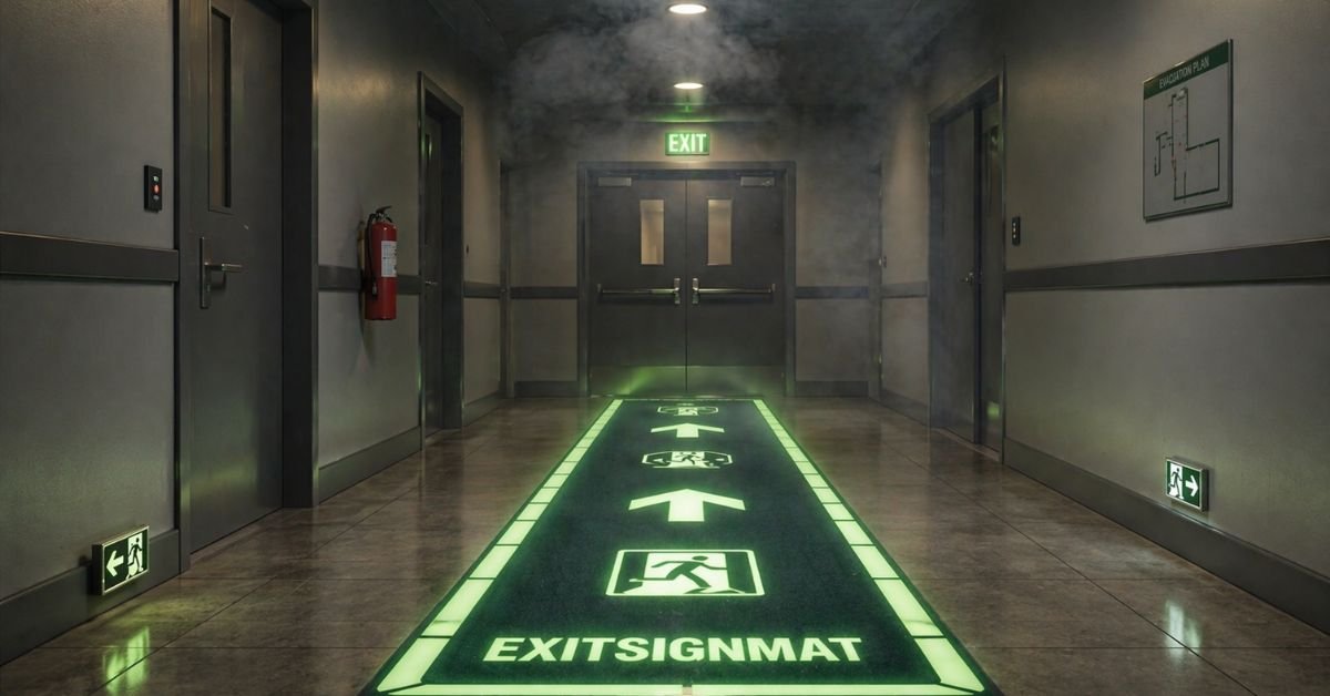 ExitSignMat: Guide for Safer Emergency Exits