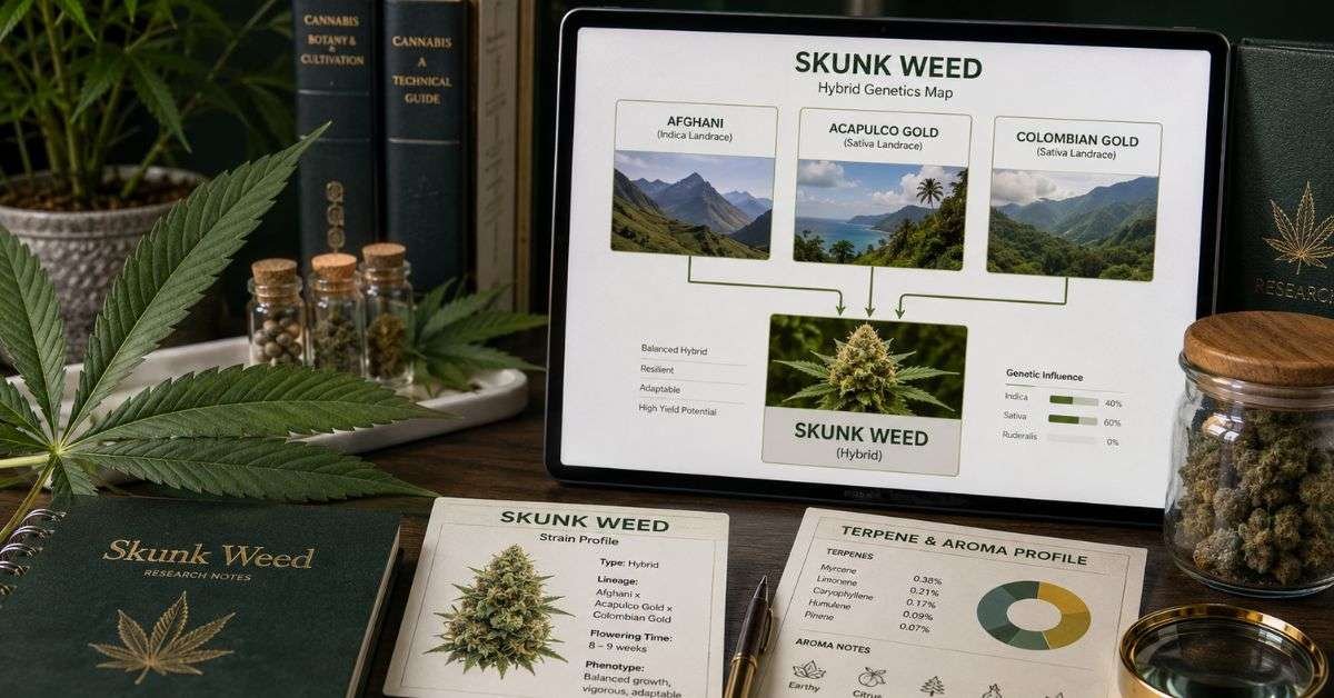 Skunk Weed: Origins, Effects, Genetics & Legacy