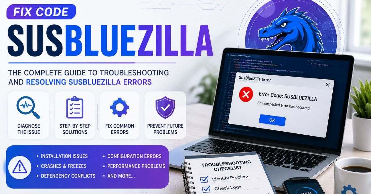 Fix Code SusBlueZilla: Installation and Update Error Fixes