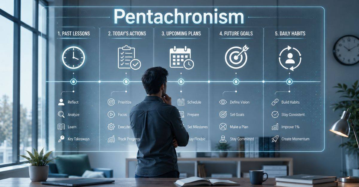 Pentachronism: Five Time Dimensions Made Simple