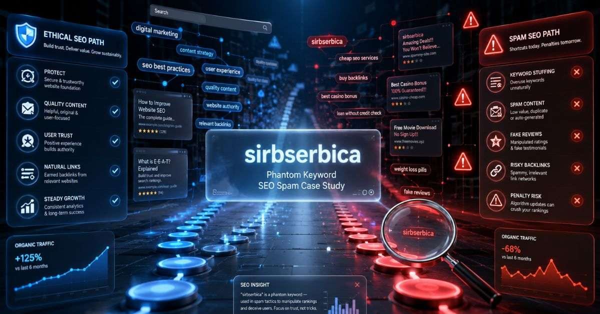 Sirbserbica: Explained Phantom Keyword and SEO Spam