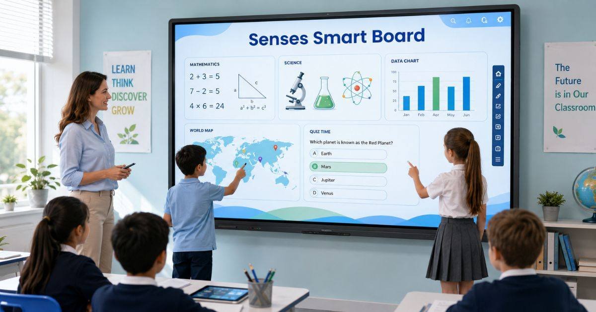 Senses Smart Board: A Smarter Way to Teach and Learn