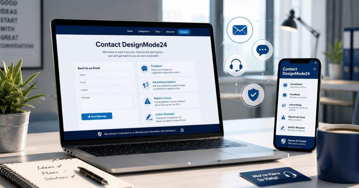 Contact DesignMode24 Com: Official Email and Support Methods