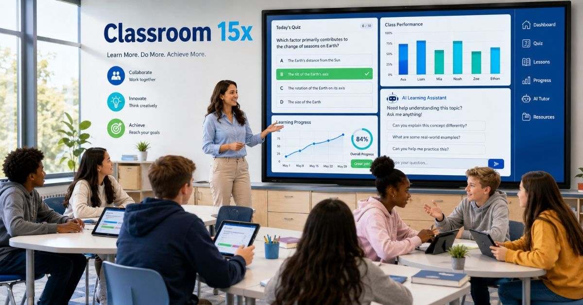 Classroom 15x: The Future of Smart and Flexible Education